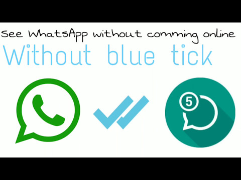 How to see WhatsApp Messages without coming online, without blue tick and without updating last seen