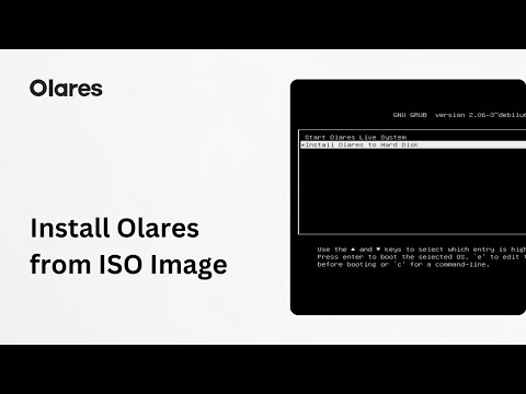 Install Olares from ISO Image | Olares Tutorial