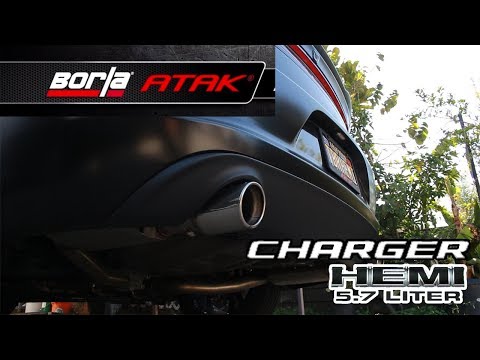 Dodge Charger RT - Borla ATAK Exhaust - Cold Start