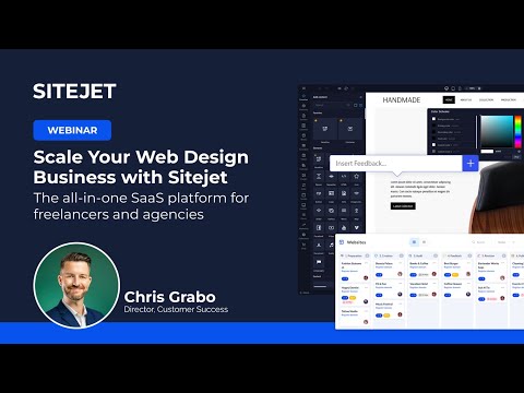 Scale Your Web Design Business with Sitejet Studio | Webinar Recording