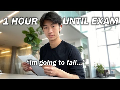 Studying for My First In-Person Exam in 24 Hours