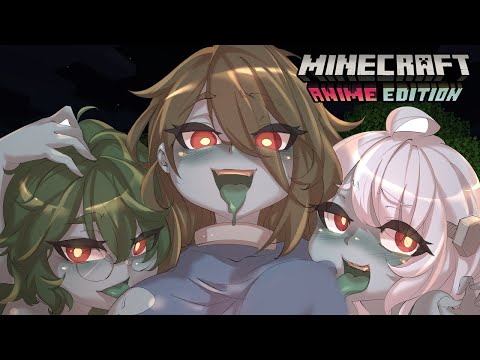 MINECRAFT ANIME: Zombie Girls Dinner 💚 [ENGLISH]