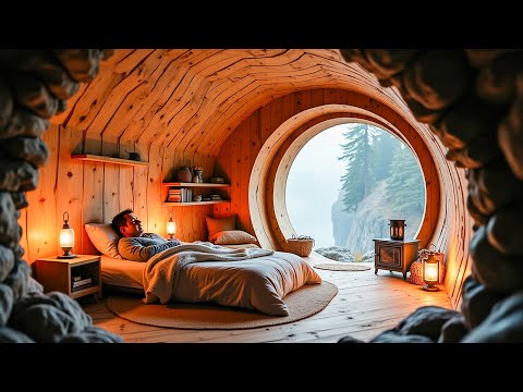 Build a Hidden Underground House in the Deep Woods | Full Video