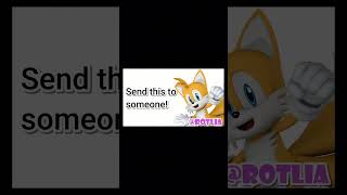 Send this to someone! 🩷 #sonicthehedgehog #tailsthefox #comicdub #meme #voiceover