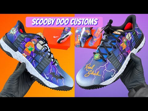 SCOOBY DOO Custom NIKE Shoes!!!
