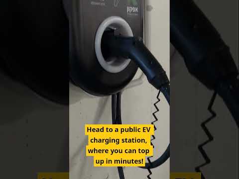Charging your EV has never been this easy! #EVCharging #ElectricCar #SustainableDriving