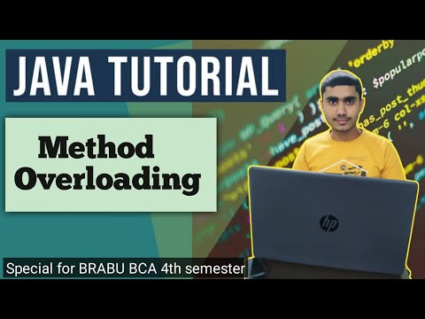 Method Overloading In Java | OOPS In Java | Class & Object In Java #java #javaprogramming