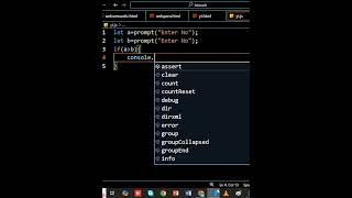 JavaScript If-Else Statement | Compare Two Numbers | Finding Greater Number