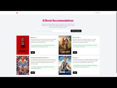 Built an AI Movie Recommendation App with Object Streaming