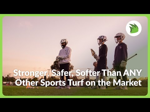 Stronger. Safer. Softer Than ANY Other Sports Turf on the Market