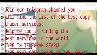 Forex copy trader the best list