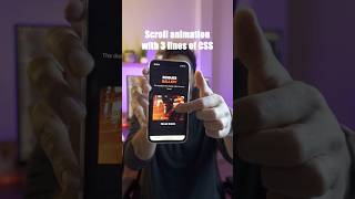 Scroll Animations with Only 3 Lines of CSS #css #cssanimation #csstricks #frontend