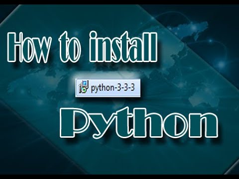 How to install | Python | A computer programming language