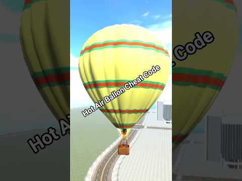 Hot Air Ballon Cheat Code 🤯💯 |Try This Code in Indian Bikes Driving 3D #indianbikedriving3d #shorts