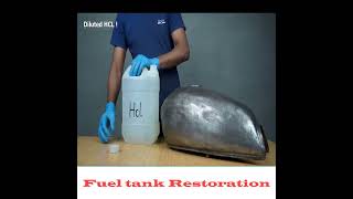 Fuel Tank Restoration #fuel #fueltank #tankrestoration #tank  #asmrrestoration#restoration