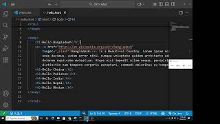 HTML Basics Tags