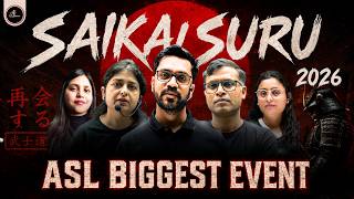 🔥 SAIKAI SURU 2026 — साल का सबसे बड़ा उपहार | ASL Biggest Event | Ashish Sir