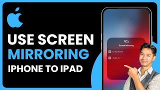 How To Use Screen Mirroring From iPhone To iPad !
