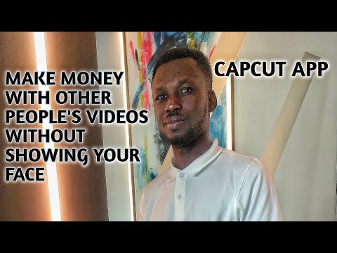 How to make money using other people's videos without showing your face | CapCut