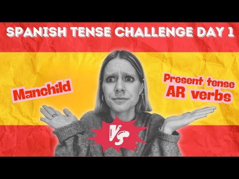 Can you learn these Spanish Present Tense AR Verbs Before the Song Ends?