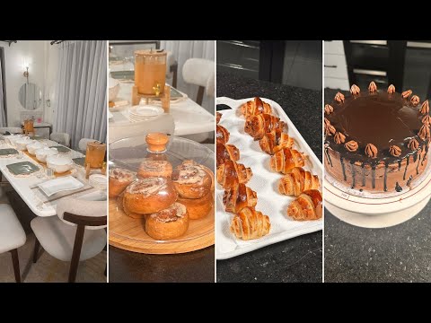 Hosting Friends & Family For Easter||Easter At Home|Home Made Bakes & Good Food.