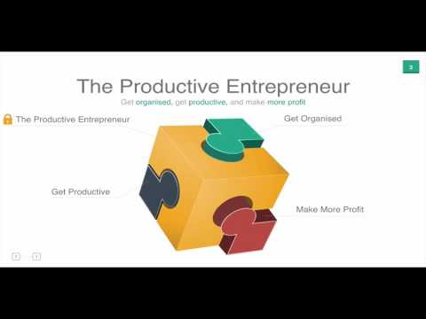 Introduction to The productive Entrepreneur