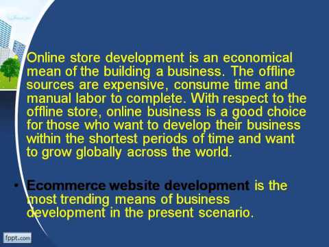 ecommerce website development