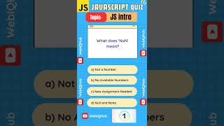 JavaScript | JS into | Part2 #javascript #mcq