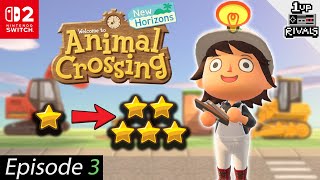 Journey to a 5 Star Island EP. 3 🎮 | Animal Crossing: New Horizons | 🔴 LIVE 2025