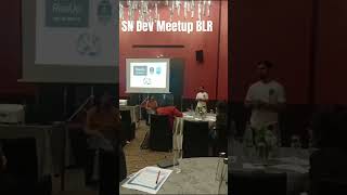 ServiceNow Developer Meetup Bangalore  #servicenowcommunity #servicenow