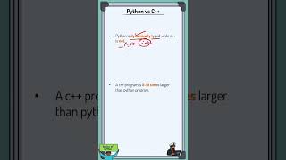 Python vs C++ | Is Python Better? | Shorts | Captain Codeplay