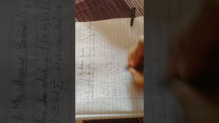 Miscellaneous Exercise of class 11#chapter9#sequence and series solution#Question1 #math with Anuska