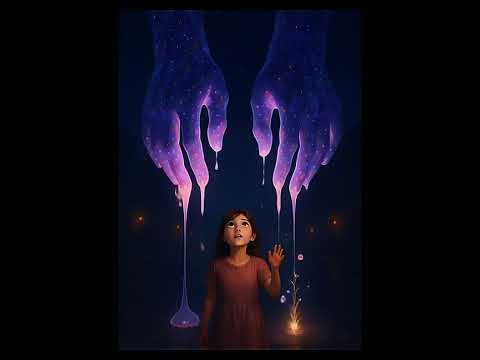 The hands of the cosmos… and one small dreamer 💭💭🙌🏻🙌🏻