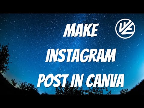 Make Instagram Post In Canva
