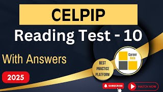 Celpip Reading Mock Test - 10 | Celpip Reading Practice Test With Answers - 2025