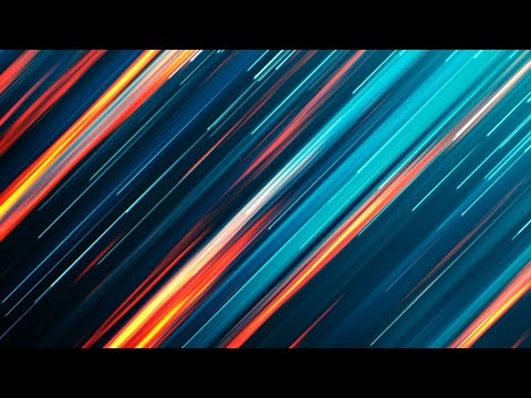 Diagonal slanted LINES in blue and orange. Video BACKGROUND loop +PREMIUM 4K 60FPS version