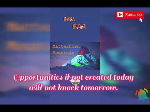 Opportunities if not created today will not knock tomorrow.