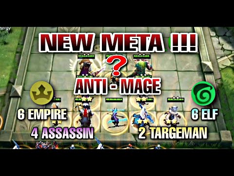 MAGIC CHESS BEGINNERS GUIDE #06 : 6 EMPIRE + 6 ELF + 2 TARGEMAN | MAGIC CHESS BEST SYNERGY | MLBB