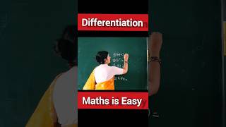 Differentiation Basic Rules | Class 12 Differentiation #ytshort #shorts #differentiation