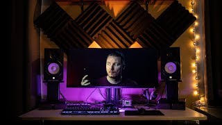 Editing Desk Tour & Monitor Review (BenQ SW271 & Viewsonic VP3481)