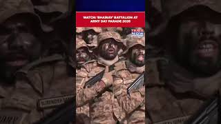 Army Day Parade 2026: New-Age 'Bhairav' Battalion Hogs Limelight In Jaipur | Watch #Shorts