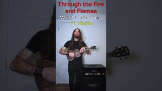 Through the Fire and Flames with 15 Guitar Tones  #guitar #dragonforce