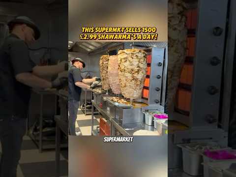 1500 a day! 🌯 #shawarma