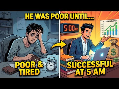 👉 He Was Poor Until He Started Waking Up at 5 AM