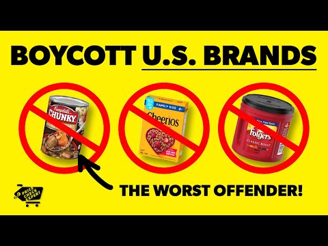 Still Mad About U.S. Tariffs? Boycott These American Grocery Brands & Buy Canadian!