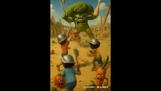 #FoodFight#AnimatedBattle#VegetableWar#KidsVsVeggies#EpicShowdown#FunnyArt