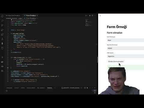 11 - Streamlit Forms - Form yapmanın en kolay yolu