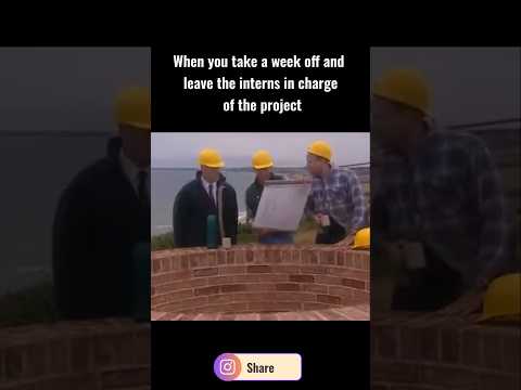 When You Take a Week Off and Leave the Interns in Charge of the Project