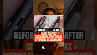 Easiest way to fix your faulty phone speaker #reels #shortsfeed #phonetipsandtricks #speaker