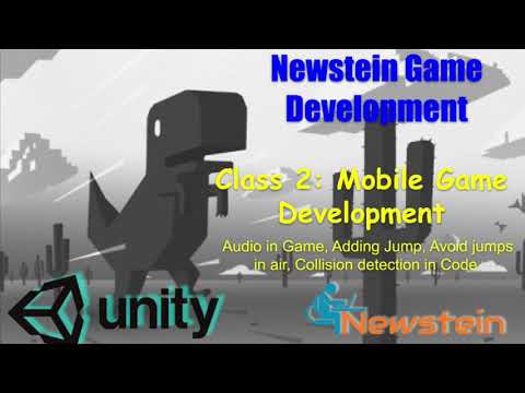 Newstein FREE Coding Mobile Games Class 2: T  Rex Chrome game